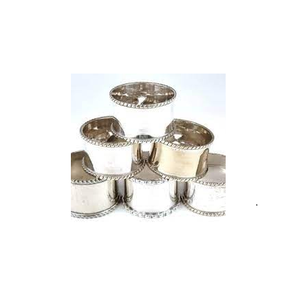 Soporte de anillo para servilletas de Metal ecológico, cristal dorado, ágata, tamaño personalizado, precio barato y uso hecho a mano - Product Image 3