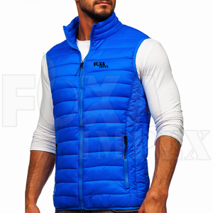 2026 Mens Quilted Down Vest Comfortable Winter Puffer <b>Gilet</b> for a Lightweight <b>Warm</b> Layer - Product Image 1