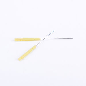 Pacchetto di aghi monouso Sterile in plastica stile giapponese con manico individuale senza tubo guida - Product Image 5