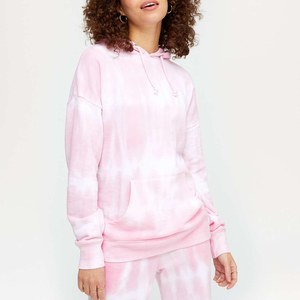 Nouveauté : Sweat à capuche en polaire respirant pour femme, couleurs personnalisées, avec cordon de serrage réglable et logo frontal pour l'hiver - Product Image 1