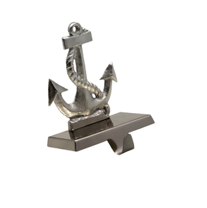 Elegante decorativo de hierro/aluminio acabado en níquel tamaño personalizado estilo moderno soporte para medias para decoración navideña - Product Image 4