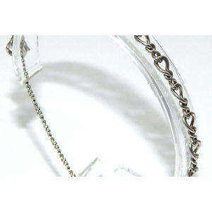 . 925 argento Sterling Link bracciale smeraldo diamante perla oro rosa rodio placcato oro stile religioso religioso per regalo - Product Image 2