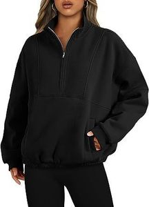 Factory Manufacturer Custom <b>Half</b> <b>Zip</b> Pullover Top Plus Size Fleece Blank Plain Cropped Oversized Jogger <b>Sweatshirt</b> for Hoodies - Product Image 3