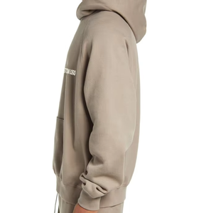 Sweat-shirts à capuche en molleton français vierge de haute qualité pour hommes, streetwear, sweats à capuche surdimensionnés à épaules tombantes pour l'usine - Product Image 4