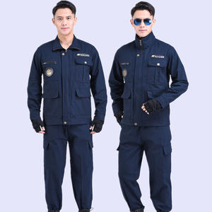 Venta al por mayor Unisex Guardia DE SEGURIDAD Ropa DE TRABAJO Transpirable Patchwork Tallas grandes Durable Trajes al aire libre Conjuntos Uniformes de alta visibilidad - Product Image 5