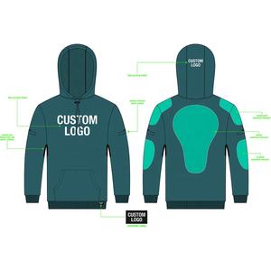 Nueva Sudadera con capucha de motocicleta blindada 2025 con material de forro reforzado resistente a la abrasión y a prueba de cortes - Product Image 3