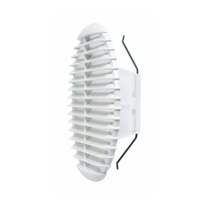 Griglia di Aerazione in Plastica con Molle + Zanzariera Diametro 125/160 2pz - Product Image 1