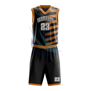 Personnalisez votre propre équipe Logo basket-ball uniforme avec haute qualité 100% Polyester hommes sport basket-ball uniforme - Product Image 5