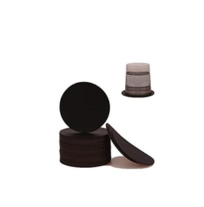 Posavasos de cuero, molde para taza, artesanías, decoraciones para el hogar, posavasos, herramientas para hacer posavasos con soporte, forma cuadrada - Product Image 5