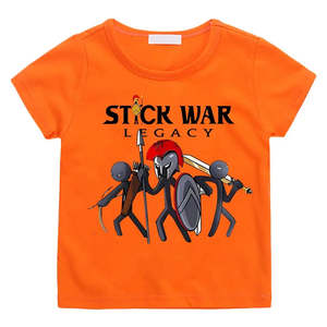 Camiseta de Algodón 100% de Alta Calidad para Niños, Estilo Casual, con Estampado de Logotipo, Diseño Occidental, Jersey Largo para Niños - Product Image 4