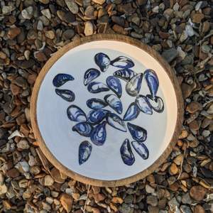 Mejillones de madera de acacia india de diseño moderno, cuencos de madera de mango personalizados para uso en la cocina del Hotel, vajilla ecológica - Product Image 1