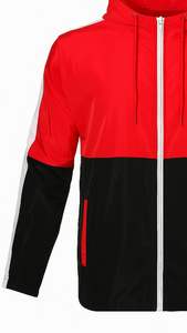 Enfants Adultes Veste Coupe-Vent pour Sports d'Hiver Imperméable À Capuche Respirant Demi Fermeture À Glissière High Street Style Front Plus XS - Product Image 2