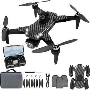GPS Drone professionnel HD 4K Caméra pour adultes 5G WIFI Transmission 249g 75Mins Temps de vol 15km Image 249g 75Mins Fl - Product Image 1