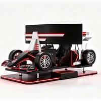 Nouveauté : Simulateur de course automobile à 4 axes et triple écran pour salles d'arcade et parcs d'attractions