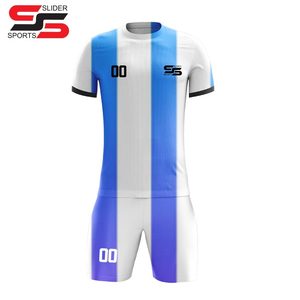 Uniformes de fútbol deportivos transpirables y cómodos para hombres, conjuntos de uniformes de fútbol para equipos a la venta, servicio OEM ODM - Product Image 1