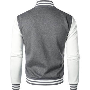 Chaqueta Letterman para Hombre de Talla Grande al por Mayor, Logotipo Frontal, Secado Rápido, Transpirable, para Uso en Exteriores en Invierno, Cuello Alto, Personalizable - Product Image 6