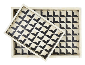 ถาดรองกระดูกสีเหลืองสี่เหลี่ยมสำหรับตกแต่งบ้านถาดเสิร์ฟสำหรับโรงแรมบ้านถาดเสิร์ฟสีเหลืองทรงสี่เหลี่ยมผืนผ้า - Product Image 4