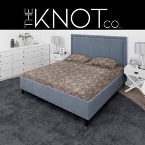 Luxury Sateen Bedsheet Set TC-200 Plain Fitted Sheet for Queen Size Bed Single Style - Product Image 2