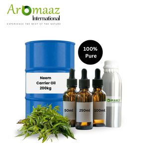 Mayorista de aceite portador de neem natural puro 100% con y precio de etiquetado privado de registro personalizado de aceite de neem - Product Image 2