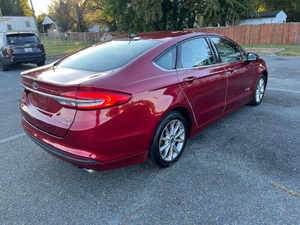 รถยนต์มือสองราคาถูกขายส่ง ไม่มีอุบัติเหตุ ปี 2017 ฟอร์ด ฟิวชั่น ไฮบริด SE 4 ประตู ซีดาน พวงมาลัยซ้าย เบาะหนัง กล้องมองหลัง ไฟ LED - Product Image 3