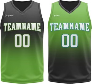 Uniformes de basket-ball personnalisables 100% polyester Sublimation Respirant Séchage rapide Sans manches Été Dernier design Grande taille - Product Image 4