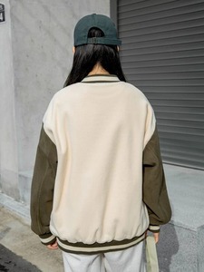 Baseball Letterman <b>Jacket</b> School Collage Wear Varsity <b>Jacket</b> Leather Sleeves Comfortable Fabric Women's <b>Jacket</b> - Product Image 5