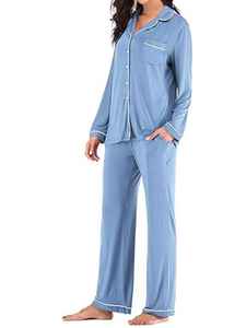 Conjunto de ropa de dormir de lujo para mujer diseñado con tela de satén a medida y detalles elegantes para ropa de dormir moderna y elegante - Product Image 2