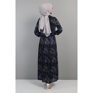 Robe décontractée à volants et motifs floraux - Product Image 5