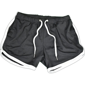 OEM Custom Embroidered Men's Gym Shorts 2025 Breathable Mesh Fitness and Sportswear - Product Image 1