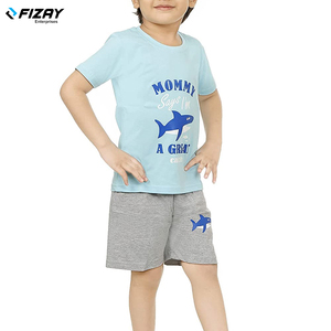 FIZAY ENTERPRISES' Derniers t-shirts et polos pour enfants de style décontracté à bas prix teinte de couleur claire pour garçons - Product Image 3