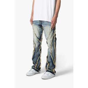 B638 ETHEREAL FLARE RIP DENIM - Product Image 5