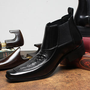 Zapatos de vestir de cuero genuino para hombre, talla grande, de piel de vaca, formales para negocios, cómodos para pies anchos, zapatos oficiales de oficina para hombre - Product Image 4