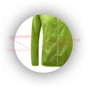 Men's Vintage Casual Windbreaker <b>Jacket</b> Zipper Knitted Stand Custom Logo Lightweight Breathable Waterproof Cotton Filling <b>Plus</b> - Product Image 3