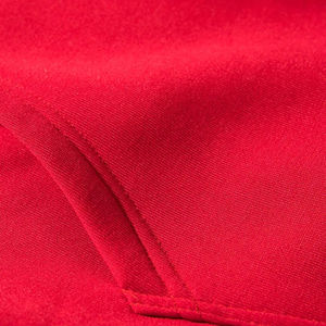 เสื้อมีฮู้ดพิมพ์ลายนูนผ้าฝ้าย100% มีฮู้ดผ้าเกล็ดปลาขนาดใหญ่พิมพ์โลโก้ได้ตามต้องการ - Product Image 4