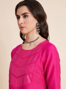 Ropa Étnica India, Kurtis de Rayón Listos para Usar, Estampados, Disponibles en Tallas Grandes, para Damas Indias/Pakistaníes, OEM, Elegantes, Corte en A, Largos - Product Image 3