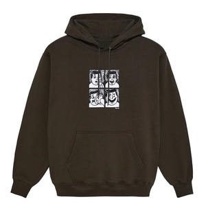 Soft Durable Hoodie With Premium Cotton Adjustable Hood And Customized Print Perfect For Casual Wear Low MOQ - Product Image 6