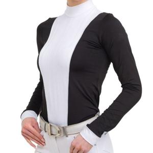 OEM Factory Sale <b>Horse</b> <b>Riding</b> Shirts Baselayer <b>Top</b> Custom Clothing Manufacturing Stretchy Good Fit Equestrian Show Shirt - Product Image 5