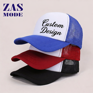Casquette de camionneur en gros d'usine de haute qualité, casquette de camionneur personnalisée, casquette de camionneur en suède à 6 panneaux avec broderie en maille - Product Image 5