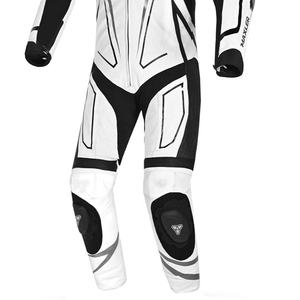 Chaqueta de Motociclismo de Cuero para Hombre, Manga Larga, Impermeable, Reflectante, con Certificación CE, Resistente al Viento, para Todas las Estaciones, Personalizable, MOQ Bajo - Product Image 3