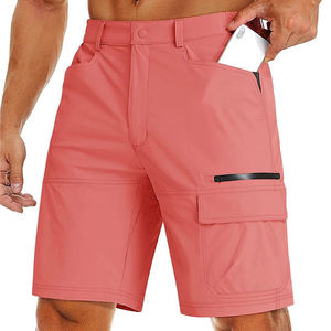 100% coton de haute qualité taille Logo personnalisé entraînement Joggers Fitness Shorts hommes foncé Vintage lavé grande taille hommes sport - Product Image 1