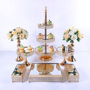 Moderno Set di 8 pezzi in metallo per torte riutilizzabili in cristallo motivazionale decorazioni per la casa per la "festa della casa <span class=keywords><strong>dolce</strong></span> che ispira la casa" - Product Image 2