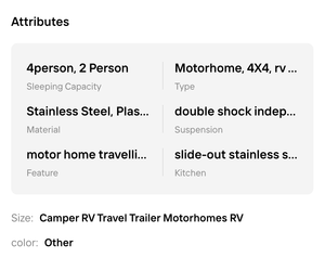 El mejor!! Remolque de Viaje Económico 2021 2022 2023 Forest River Clase C RV SUNSEEKER MBS 2400W Autocaravana Remolque de Viaje Autocaravanas - Product Image 4