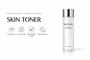 OEM/ODM Private Label Niacinamide <b>Toner</b> All Skin Types & Dry Liquid <b>Vitamin</b> <b>C</b> Hydrating Vegan Non-Greasy Moisturizer - Product Image 3