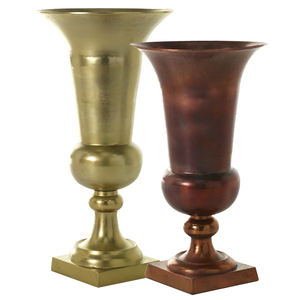 Jarrones de Trompeta de Hierro Dorado al por Mayor, Centros de Mesa Florales Altos con Pedestal, Resistentes al Óxido, para Decoración de Mesa de Boda y Estilo del Hogar - Product Image 6