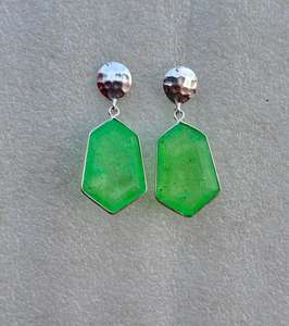 <b>Peridot</b> Crystal 925 Sterling Silver <b>Earring</b> Dangle <b>Earring</b> Classic And New Design Silver <b>Earring</b> Women Jewelry - Product Image 5
