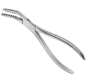 Instrumentos ortopédicos de acero inoxidable personalizados-fórceps de sujeción de costillas y soporte de hueso Semb fuente de alimentación Manual al por mayor - Product Image 5