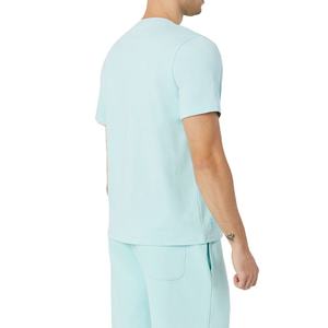 Nouveau design Ensembles shorts décontractés pour hommes Ensemble uni t-shirt et short en coton à manches courtes Vêtements personnalisés en gros pour hommes Ensembles 2 pièces - Product Image 5