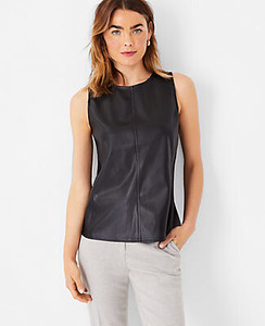 Último Modelo 2026 Camisetas de Cuero Color Plateado de Alta Calidad, Camisetas de Manga Corta para Mujer, Camisetas de Cuero Genuino - Product Image 4