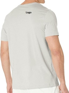 Vente en gros T-shirt léger 100% coton pour homme Modèle personnalisable avec motif uni Grandes tailles Lavage en machine Bangladesh - Product Image 5