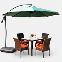 Ensemble de chaises en rotin minimalistes modernes pour l'extérieur, avec structure en fer forgé mobile, table et chaises de loisirs pour patios, jardins, balcons